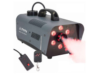 Party Light & Sound Máquina De Fumos 1200w 6 Leds 3w Rgb Dmx Party Light & Sound Máquina De Fumos 1200w 6 Leds 3w Rgb Dmx